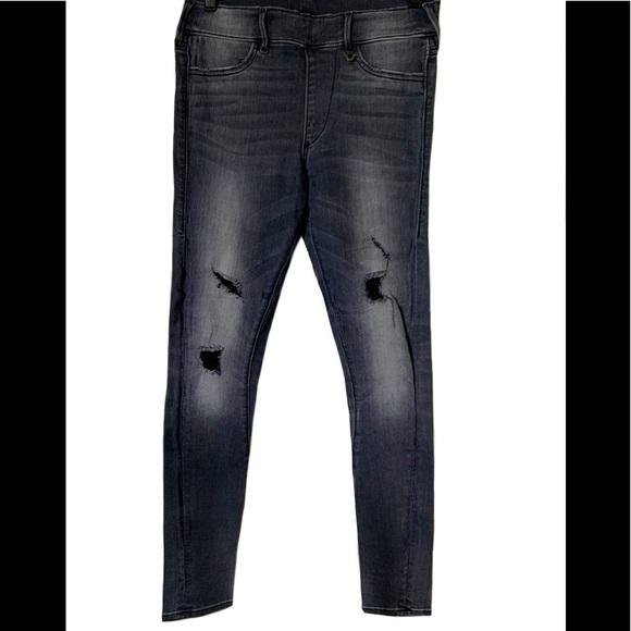 True Religion Woman’s Skinny Ripped Runway Leggings - Picture 1 of 6